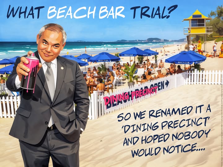 What Beach Bar Trial